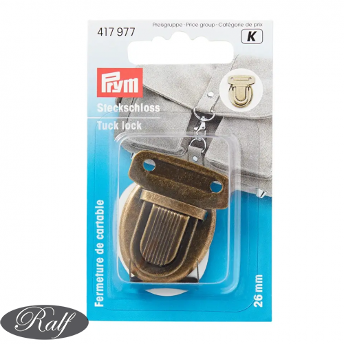 Catarama pentru geanta 26mm bronz - Prym 417977